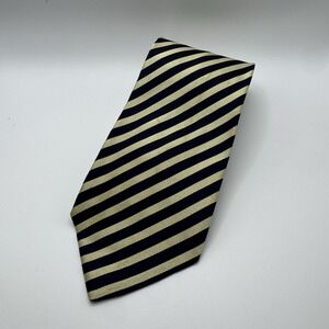 Canali‎ Men's Striped Print Neck Tie Classic Formal Luxury Italy Boujee